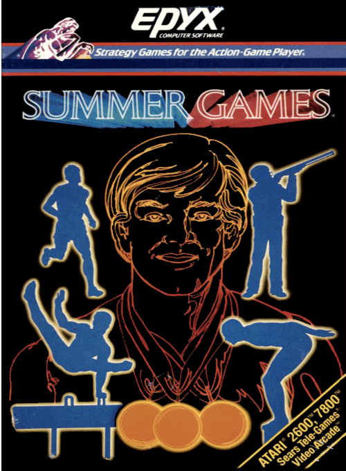 Summer Games box art for Atari 2600